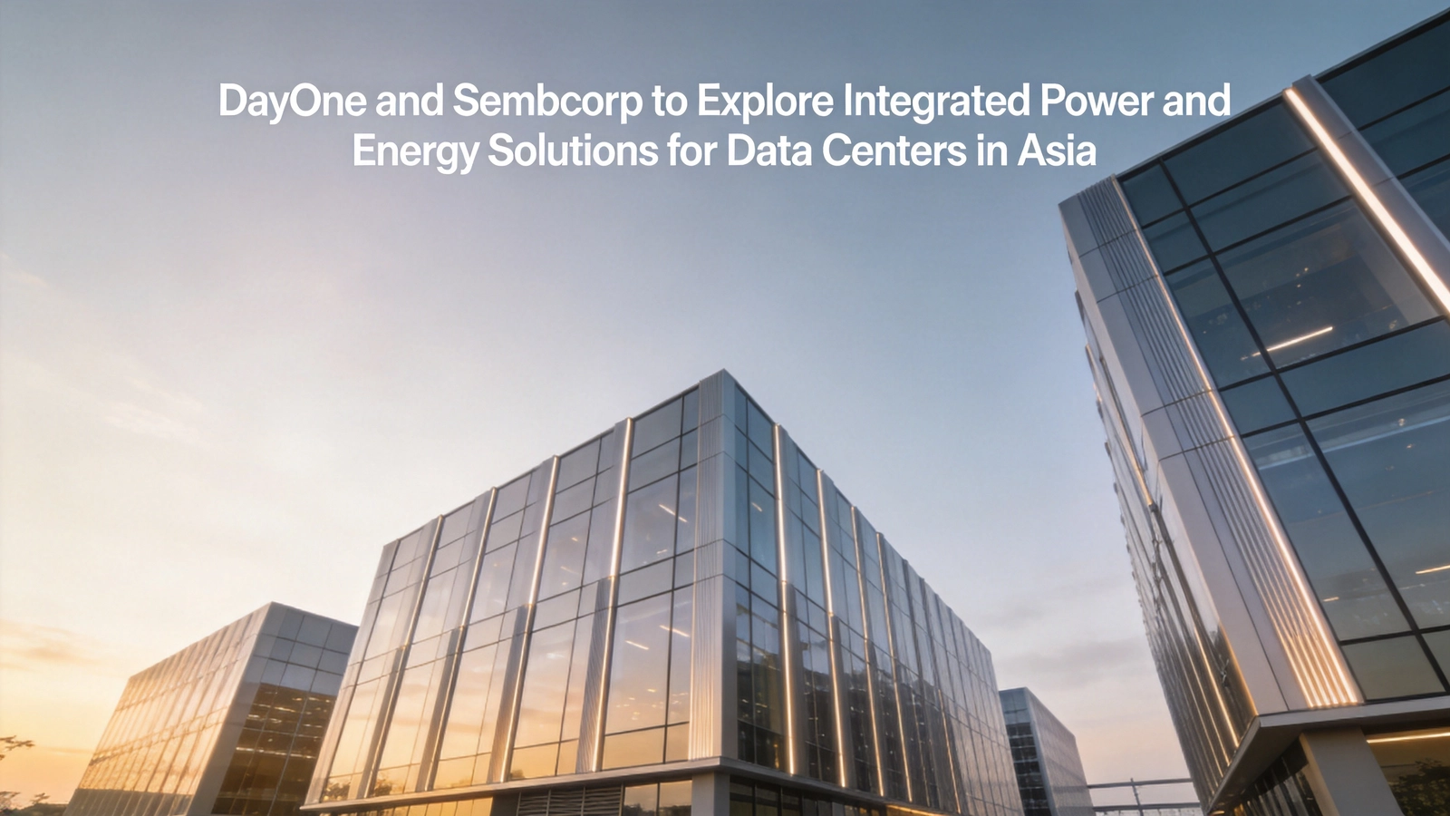 DayOne and Sembcorp Sign MOU to Explore Integrated Power and Energy Solutions for Asia Data Centers