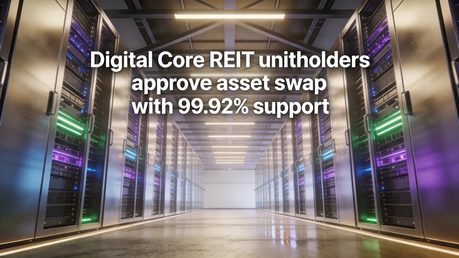 Digital Core REIT Unitholders Approve Portfolio Reshuffle With 99.92% Support, Adding Singapore and Expanding Japan Presence