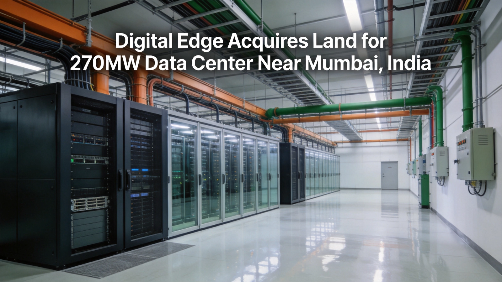 Digital Edge Acquires Land for 270MW Data Center Near Mumbai, India