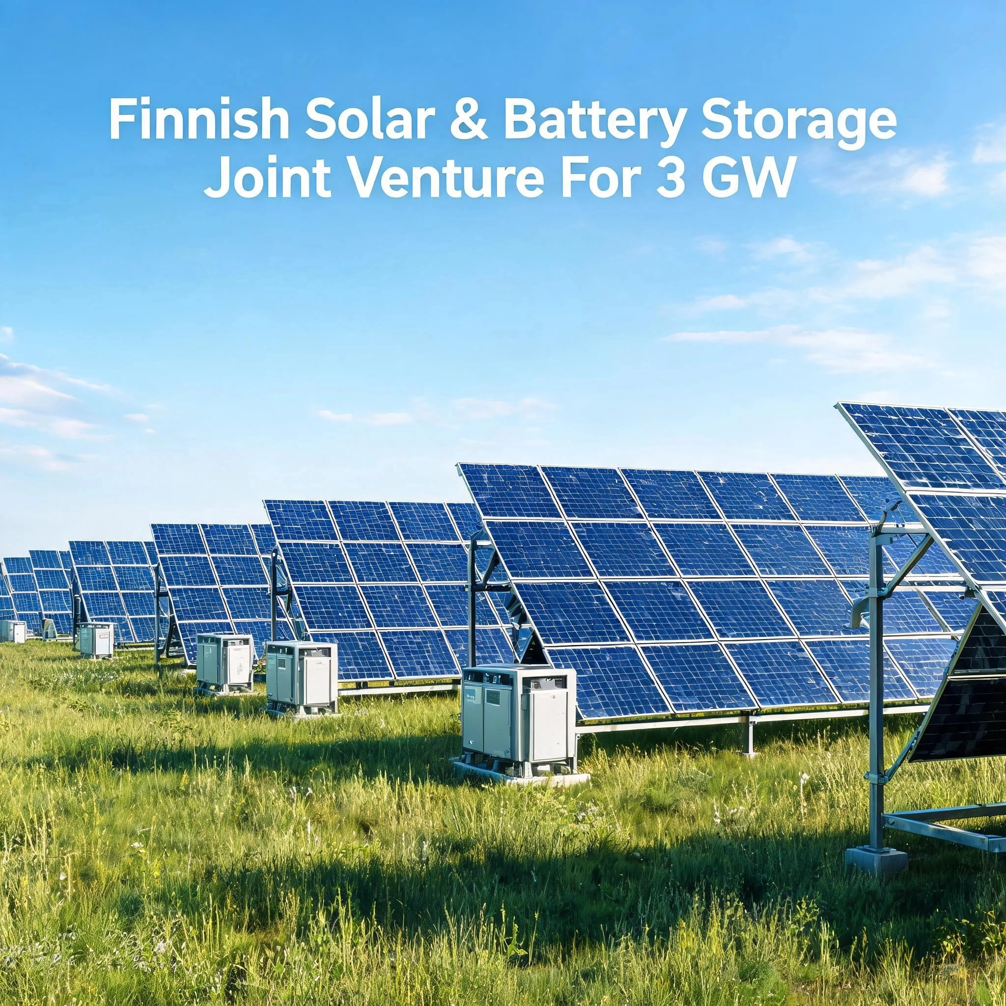FEP and Aurinkokarhu Form Joint Venture to Develop 3 GW of Solar and Storage in Finland