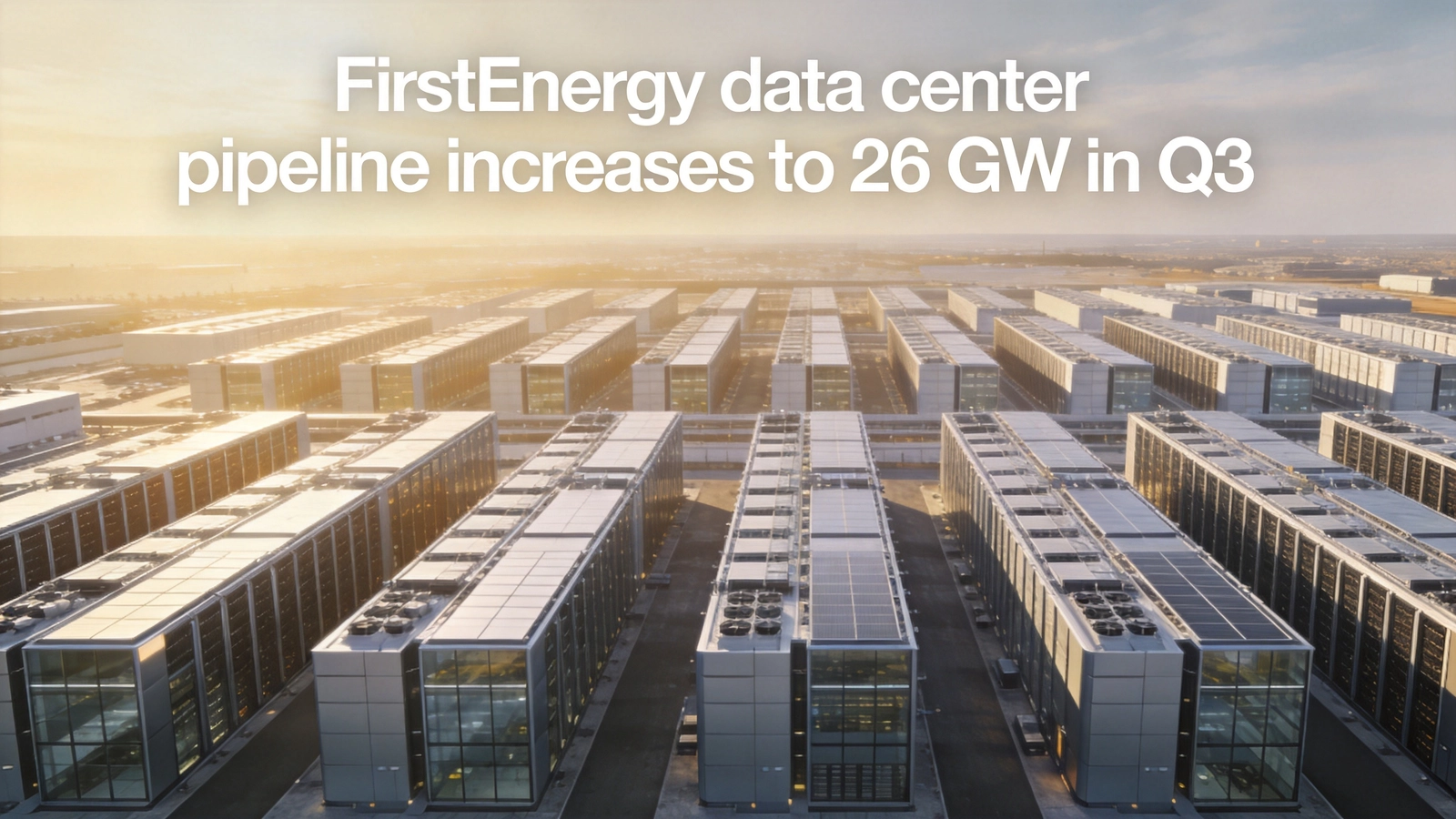 FirstEnergy Data Center Pipeline Grows to 26 GW as West Virginia Gas Project Advances