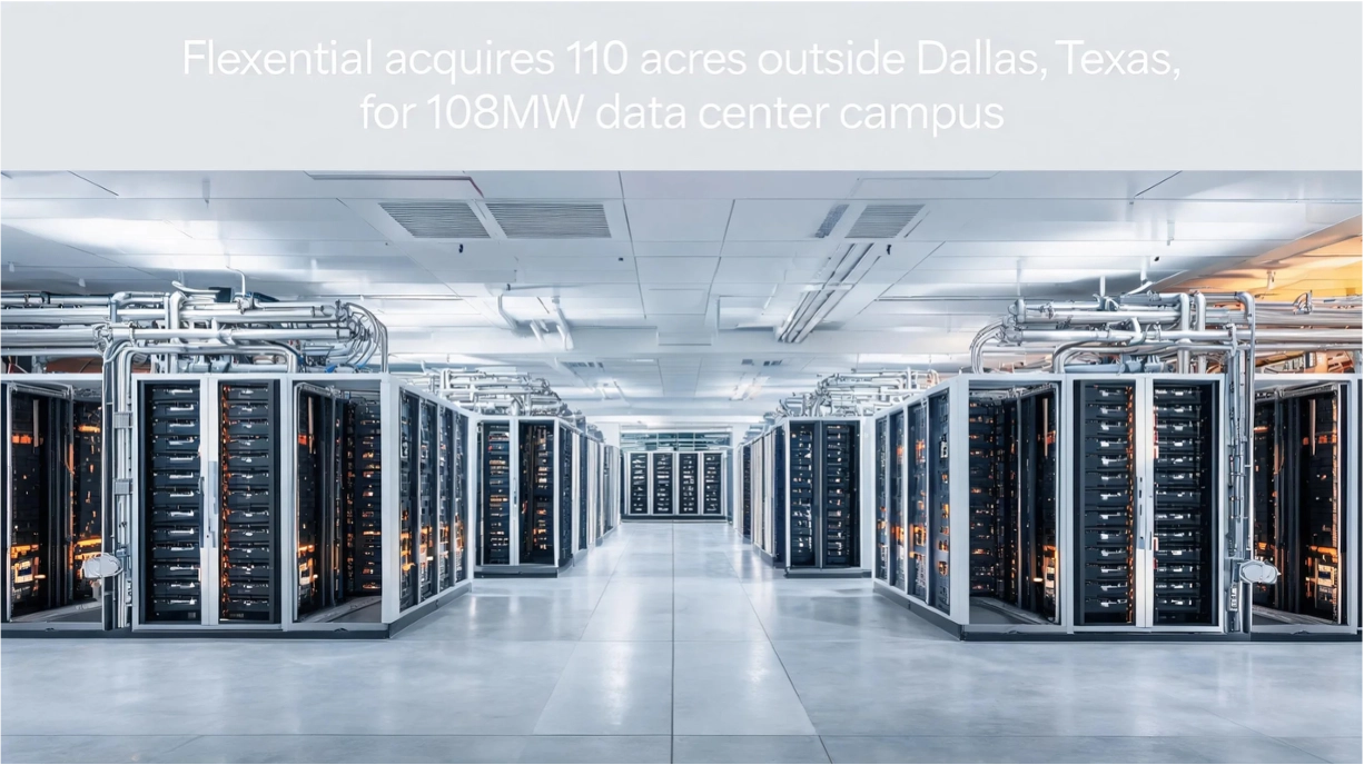 Flexential acquires 110 acres in Texas for 108MW data center campus