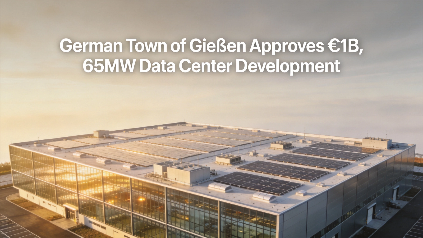 German Town of Gießen Approves €1B, 65MW Data Center Development