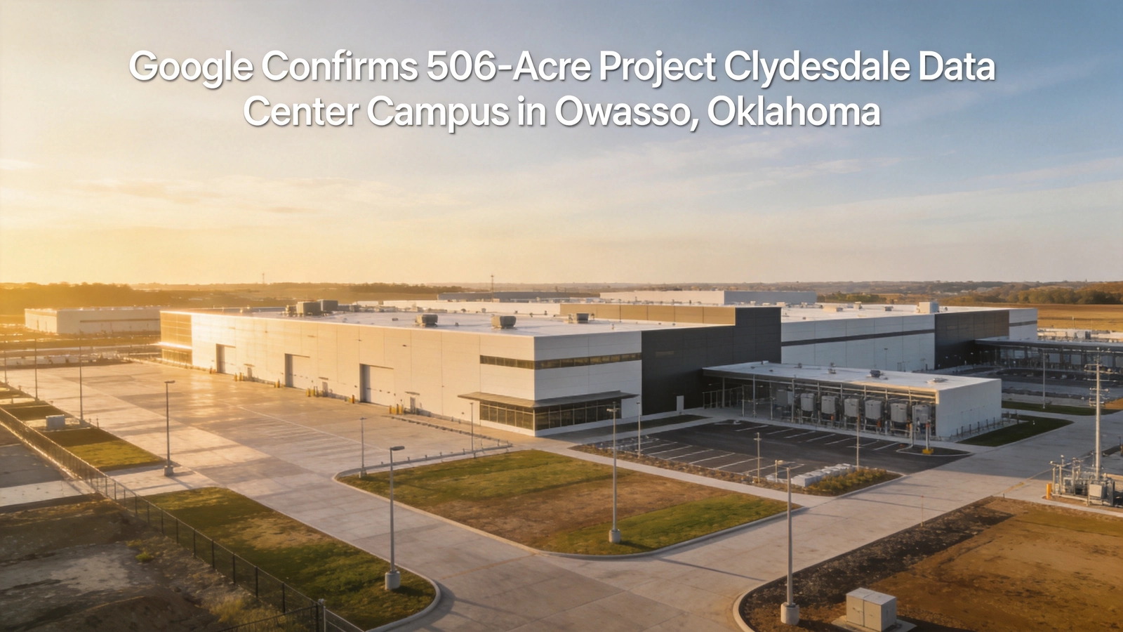 Google Confirms 506-Acre Project Clydesdale Data Center Campus in Owasso, Oklahoma