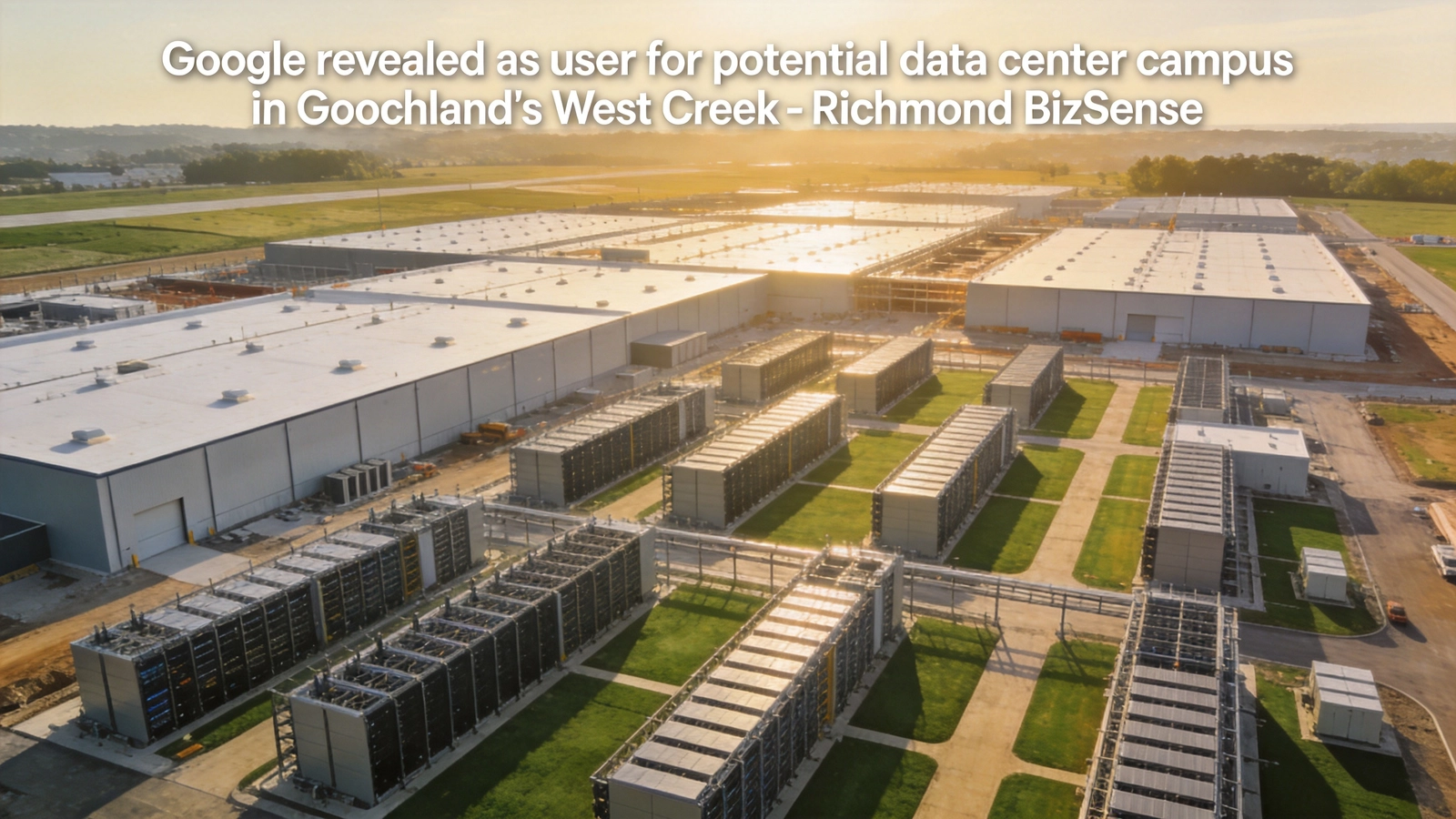 Google Confirms Interest in 1,200-Megawatt Data Center Campus at Goochland's West Creek