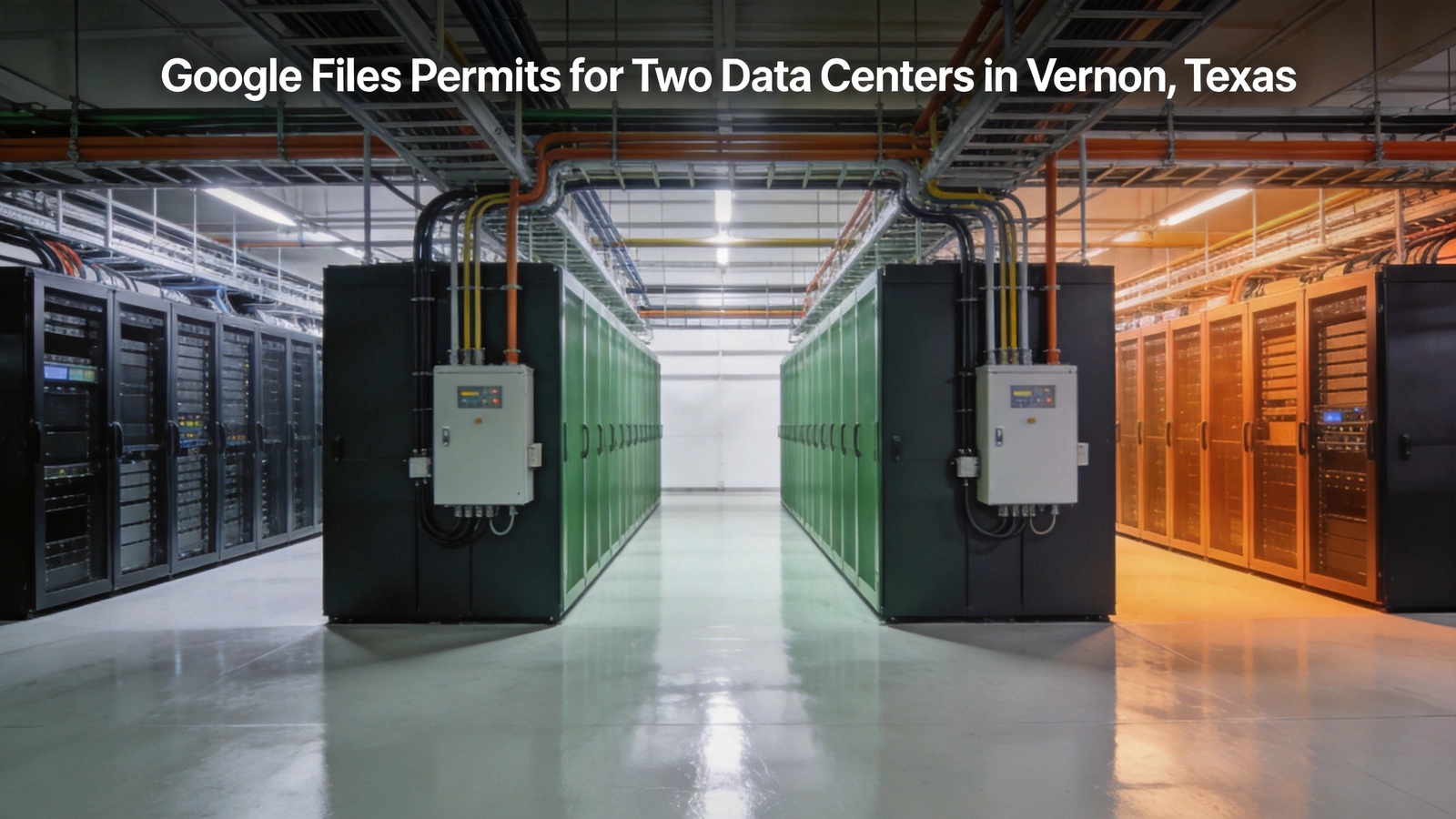 Google Files Permits for Two Data Centers in Vernon, Texas