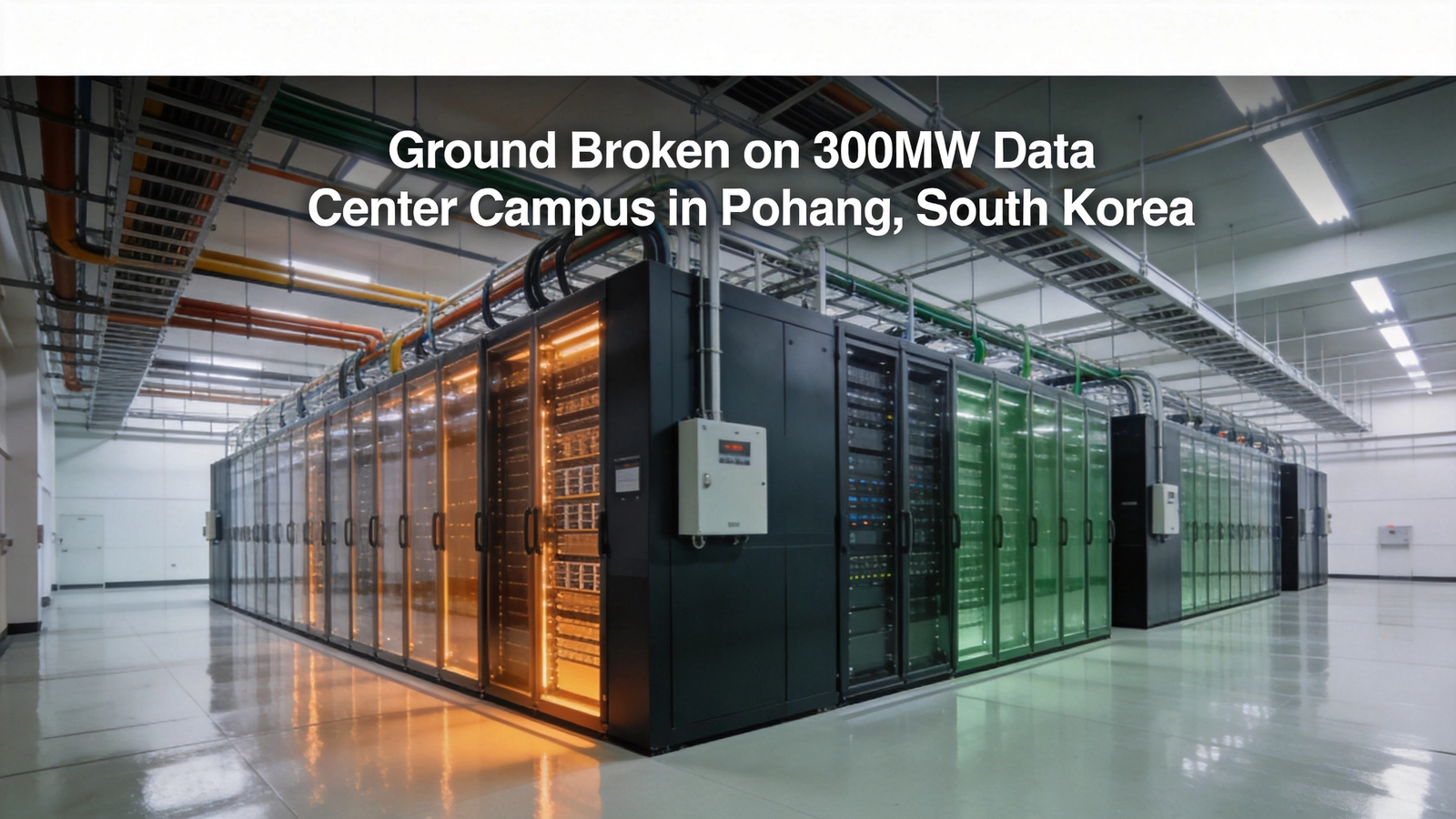 Ground Broken on 300MW Data Center Campus in Pohang, South Korea
