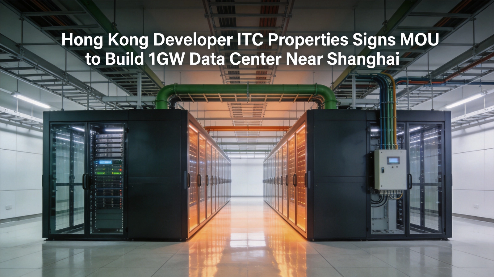 Hong Kong Developer ITC Properties Signs MOU to Build 1GW Data Center Near Shanghai