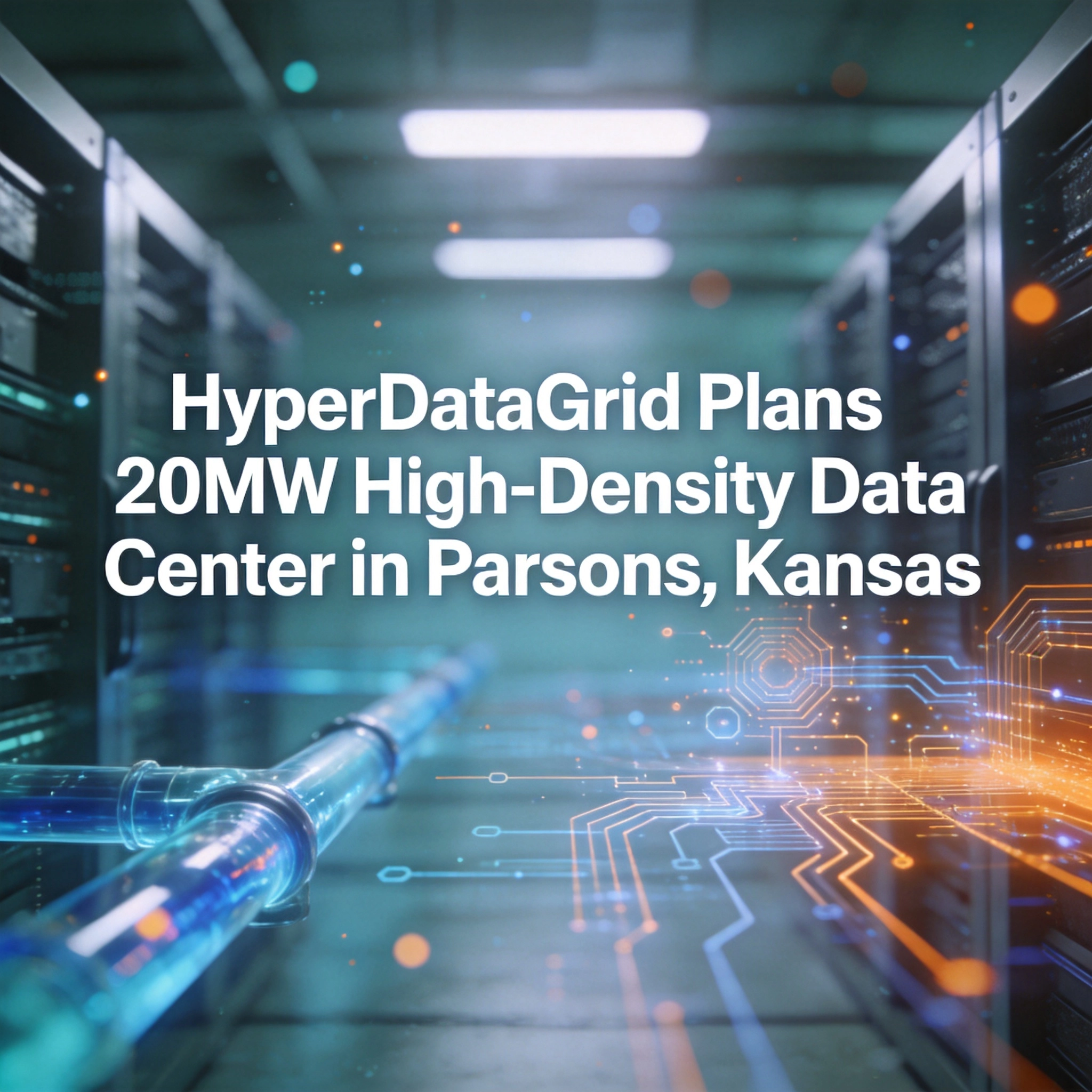 HyperDataGrid Plans 20MW High-Density Data Center in Parsons, Kansas
