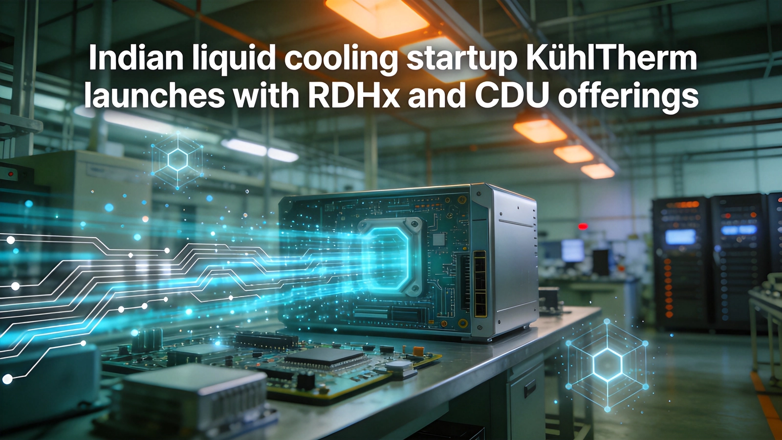 Indian liquid cooling startup KühlTherm launches with RDHx and CDU offerings