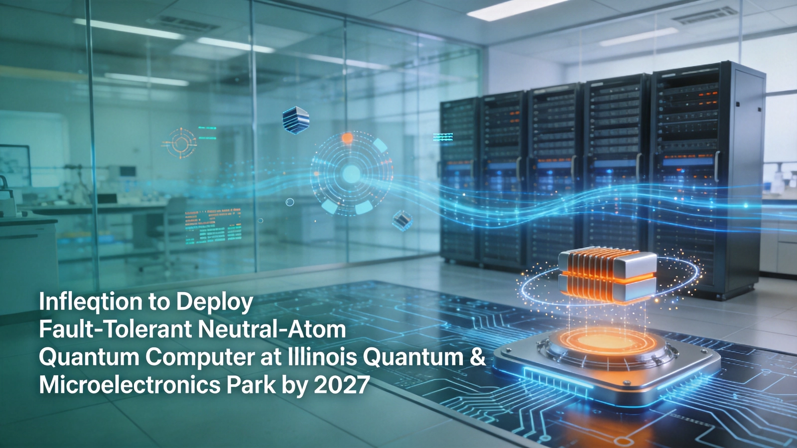 Infleqtion to Deploy Fault-Tolerant Neutral-Atom Quantum Computer at Illinois Quantum & Microelectronics Park by 2027