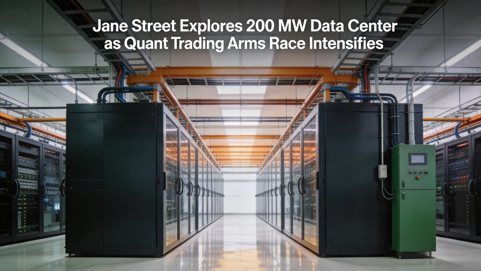 Jane Street Explores 200 MW Data Center as Quant Trading Arms Race Intensifies
