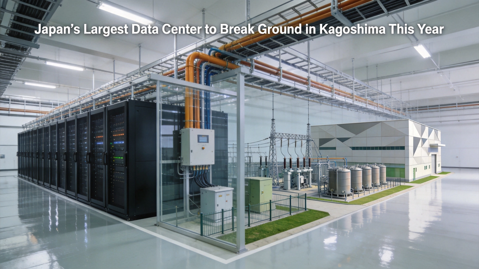 Japan’s Largest Data Center to Break Ground in Kagoshima This Year