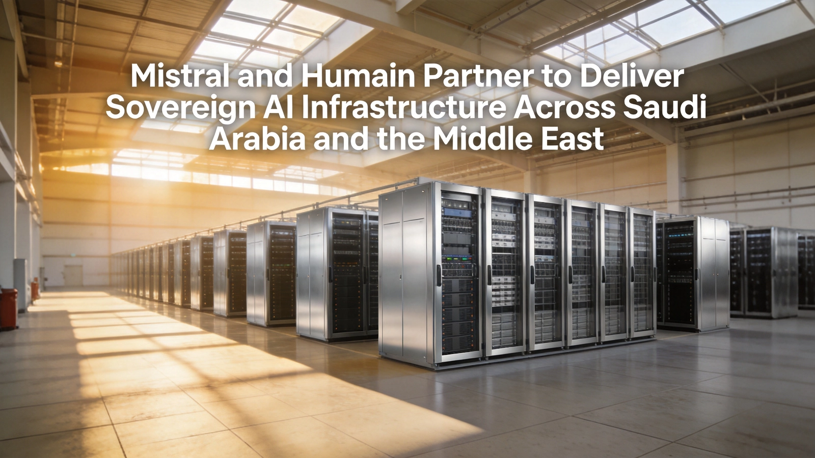 Mistral and Humain Partner to Deliver Sovereign AI Infrastructure Across Saudi Arabia and the Middle East