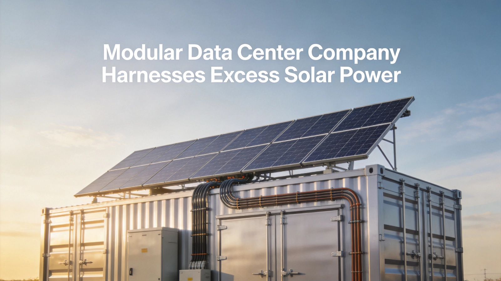 Modular Data Center Startup Rune Energy Taps Excess Solar Power to Run Compute Loads