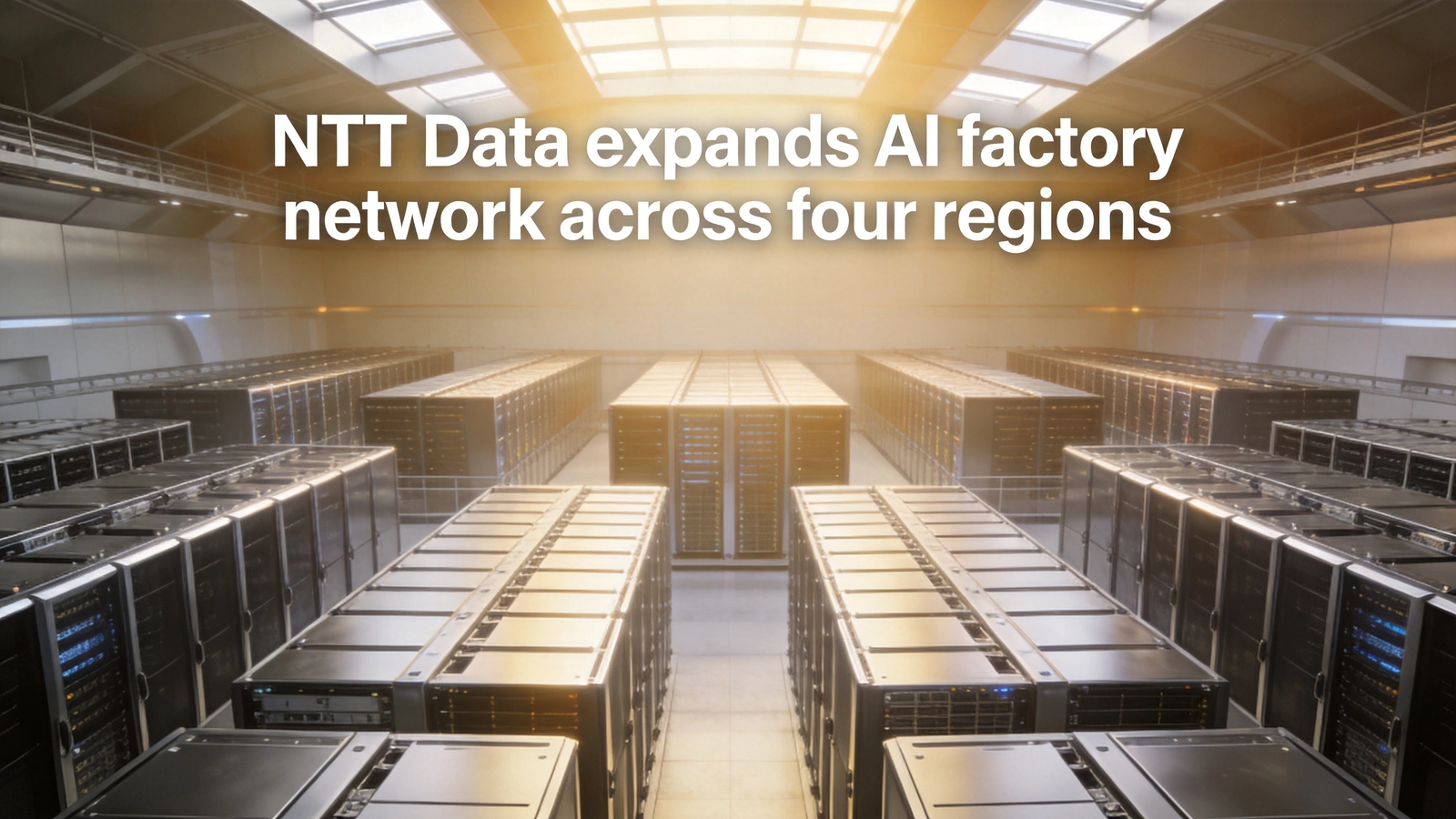 NTT Data Expands AI Factory Network to Paris and Singapore