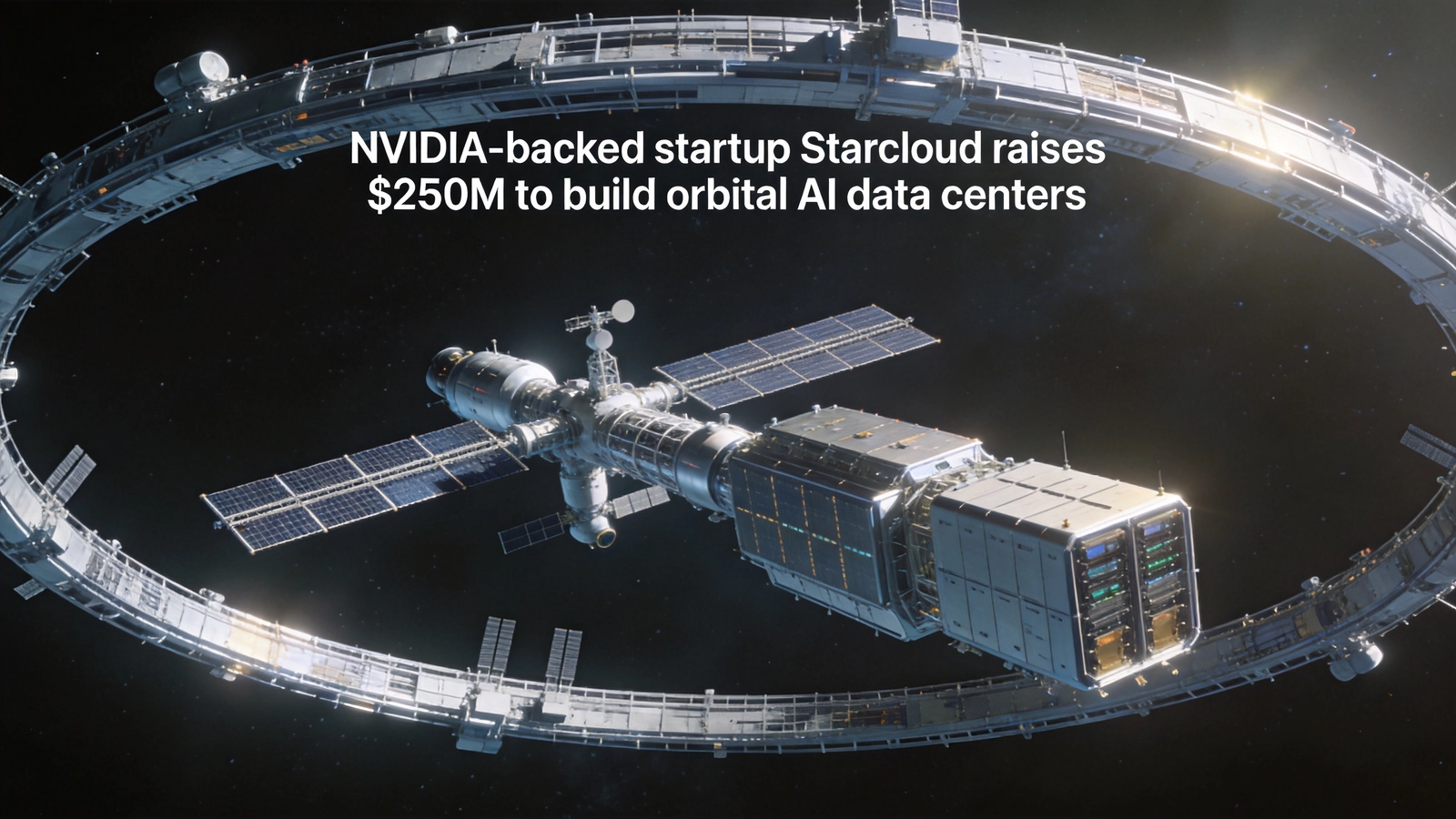 NVIDIA-backed startup Starcloud raises $250M to build orbital AI data centers