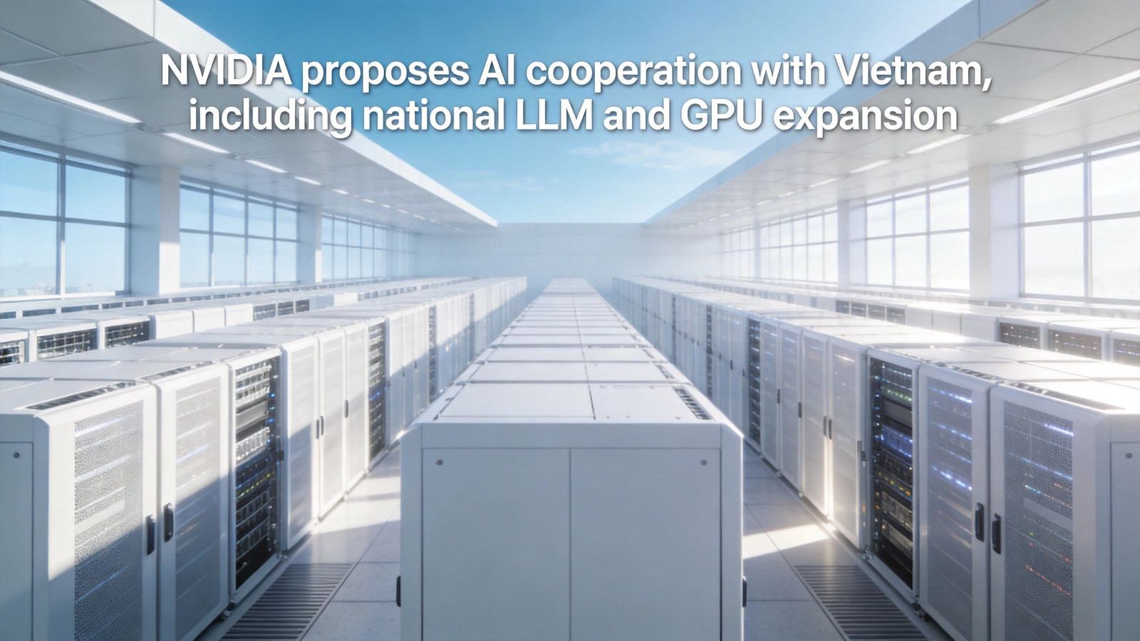 NVIDIA proposes AI cooperation with Vietnam, including national LLM and GPU expansion