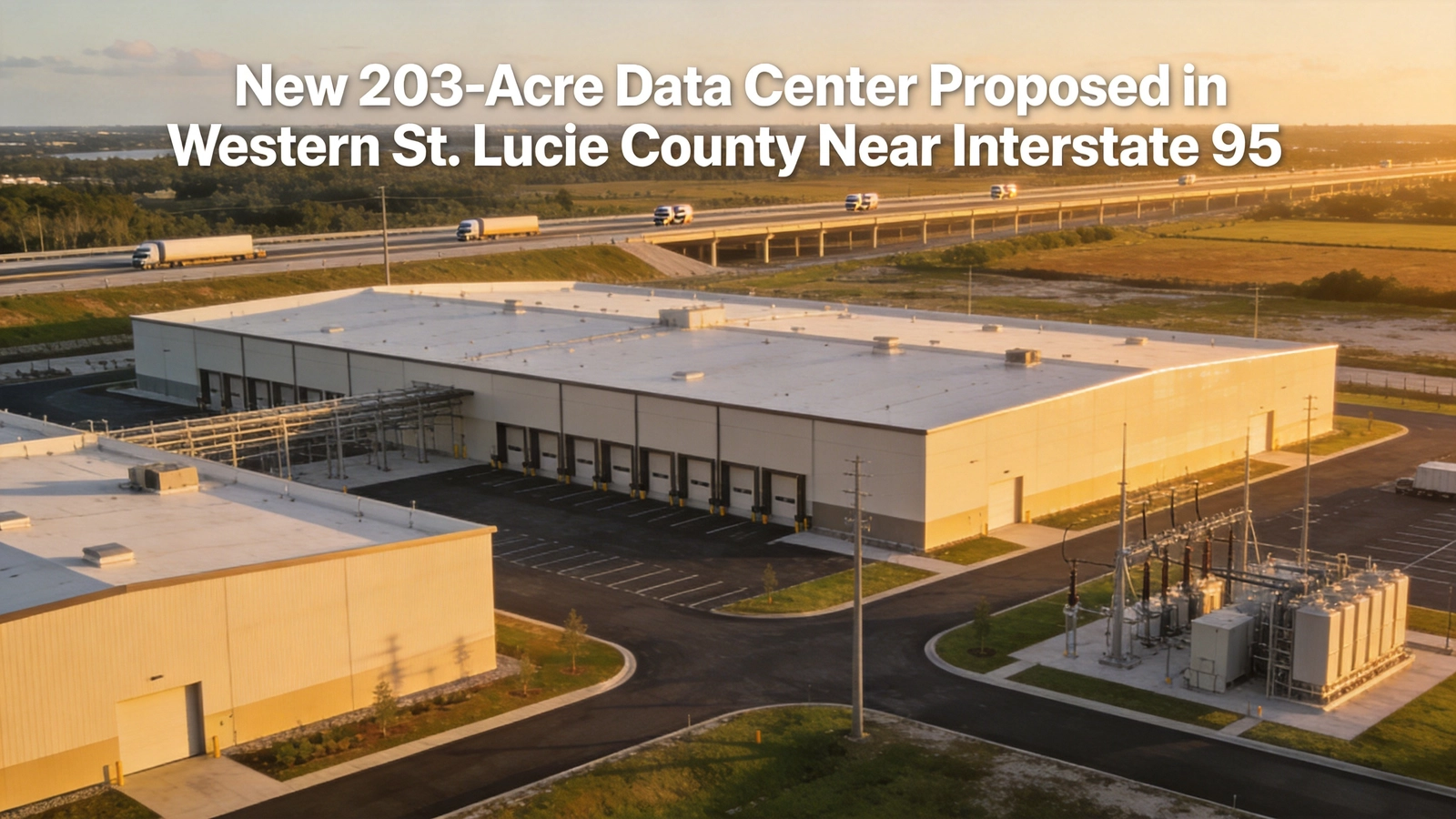New 203-Acre Data Center Proposed in Western St. Lucie County Near Interstate 95