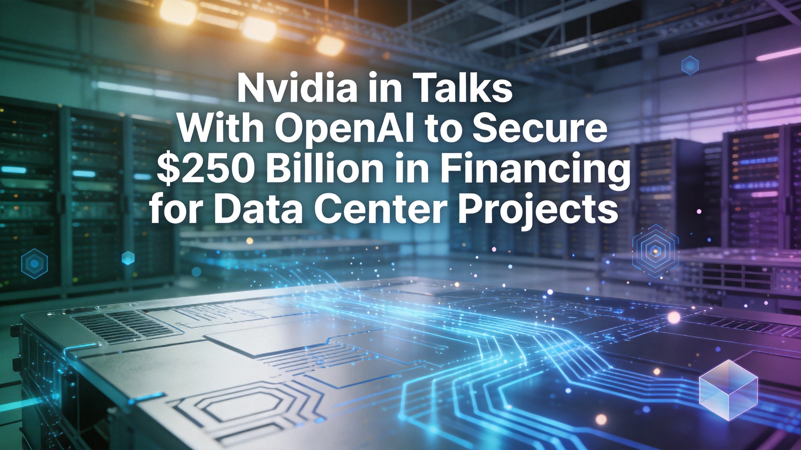 Nvidia in Talks With OpenAI to Secure $250 Billion in Financing for Data Center Projects