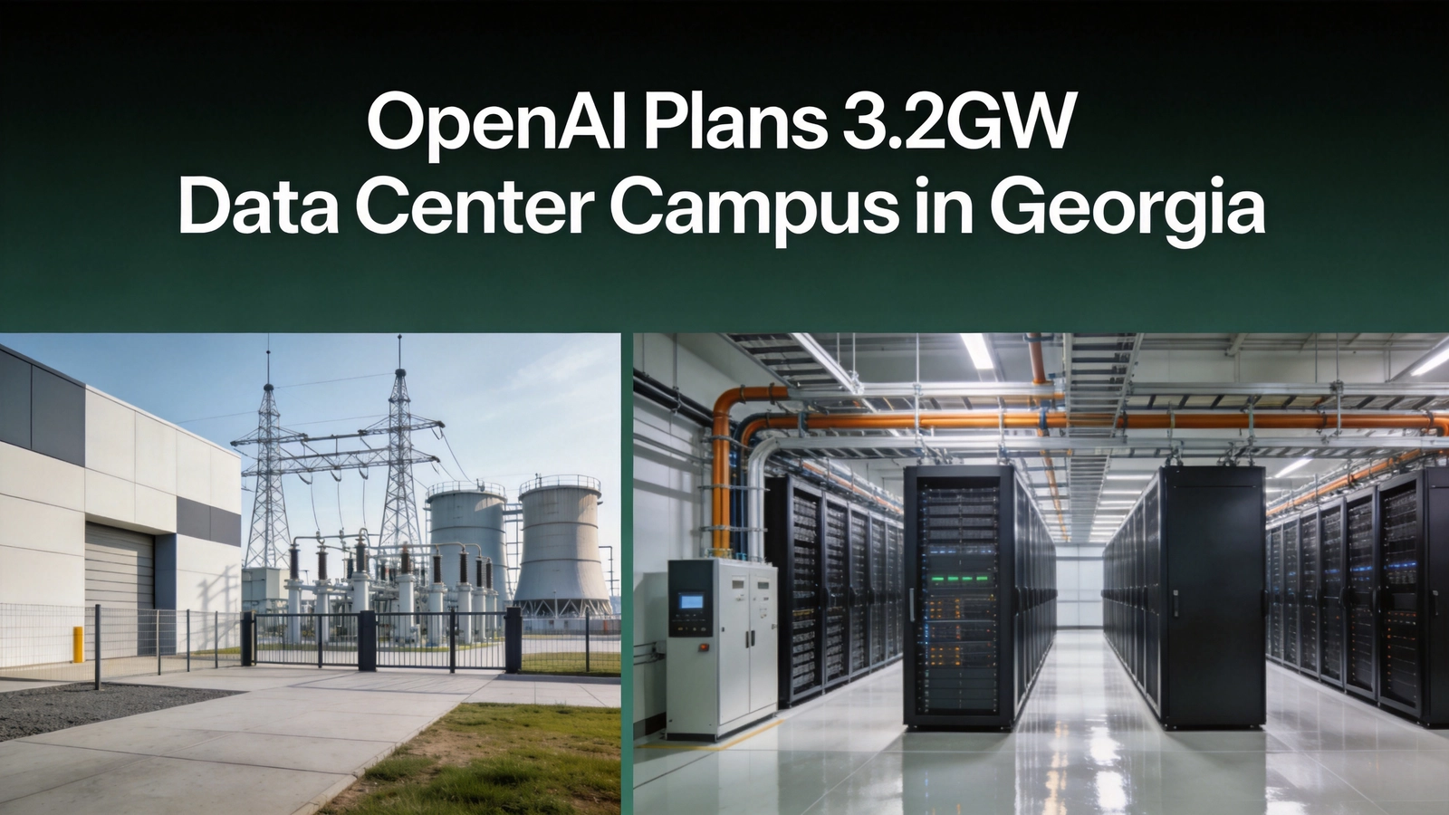 OpenAI Plans 3.2GW Data Center Campus in Georgia