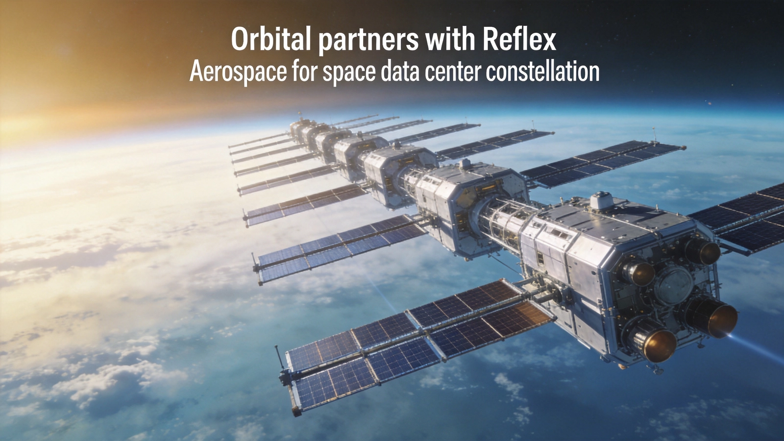 Orbital Compute Taps Reflex Aerospace to Build 100,000-Satellite Space Data Center Constellation
