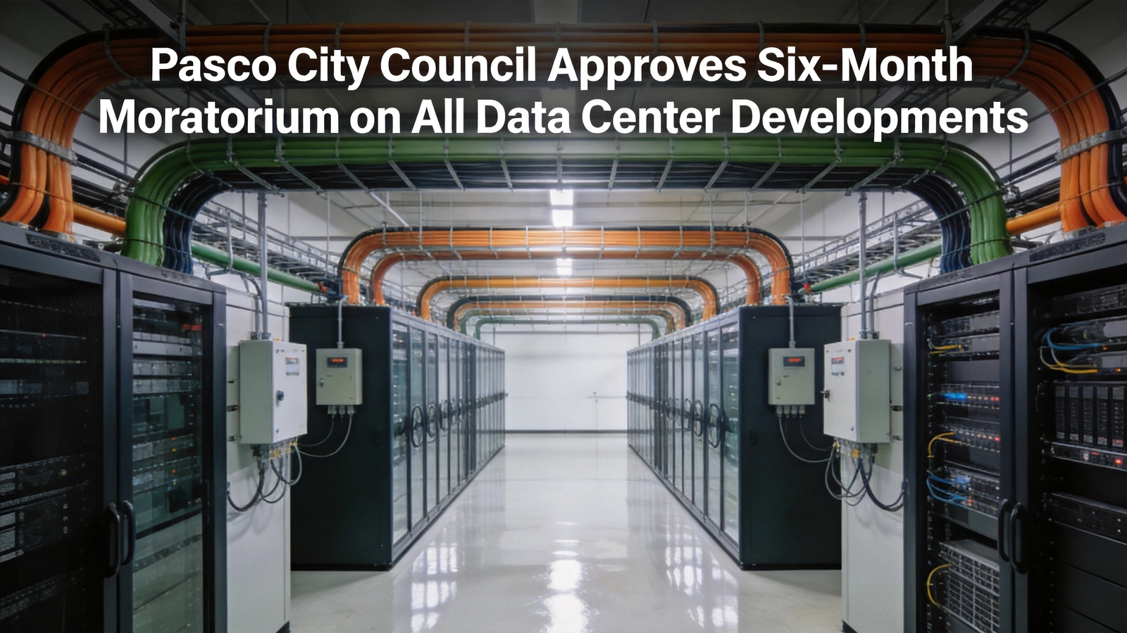 Pasco City Council Approves Six-Month Moratorium on All Data Center Developments