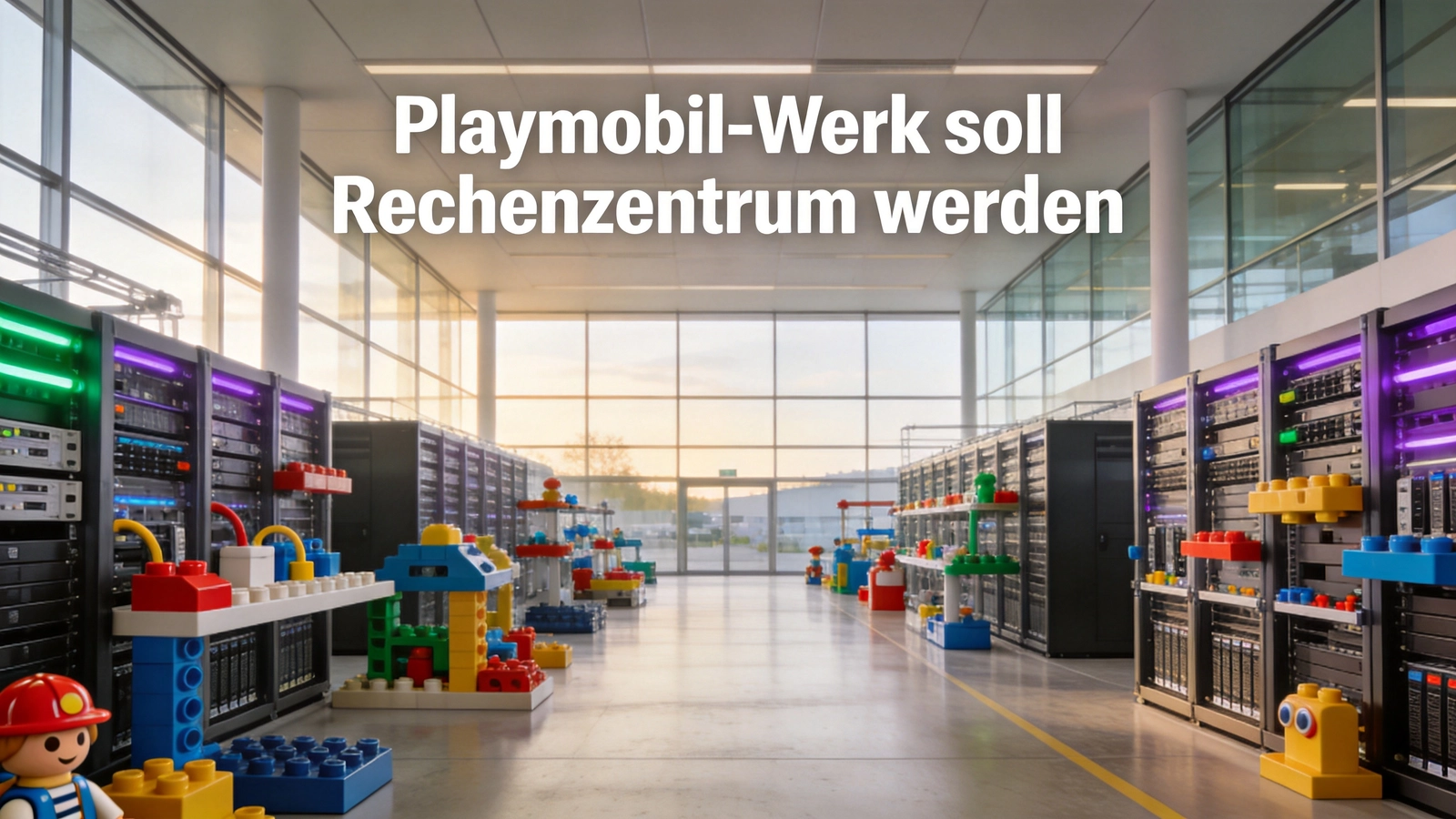 Playmobil Parent to Convert Shuttered German Toy Factory into 100 MW Data Center Campus