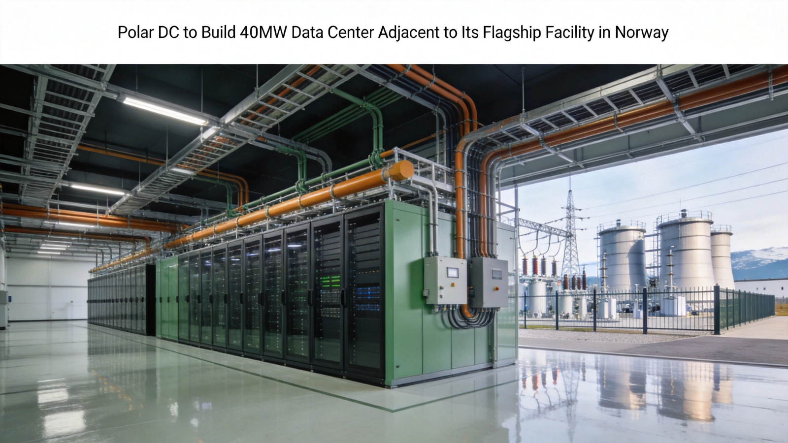 Polar DC to Build 40MW Data Center Adjacent to Its Flagship Facility in Norway