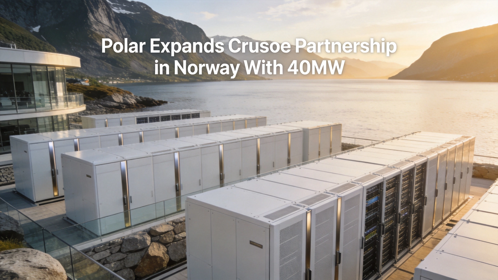 Polar Expands Crusoe AI Infrastructure Partnership in Norway With 40MW DRA02 Facility