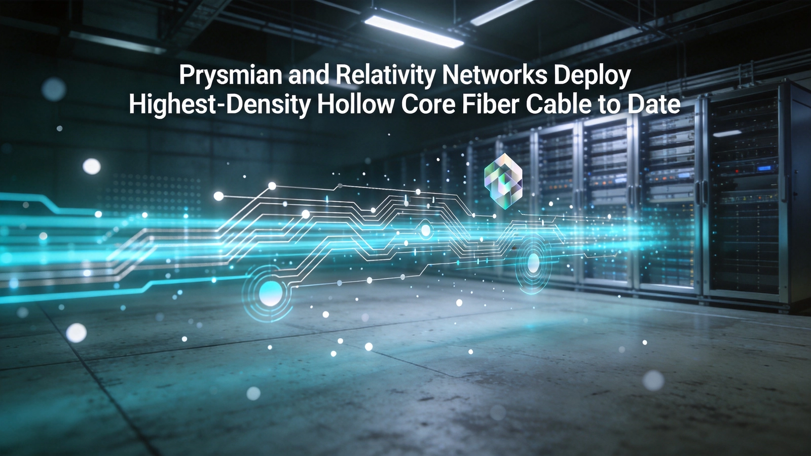 Prysmian and Relativity Networks Deploy Highest-Density Hollow Core Fiber Cable to Date