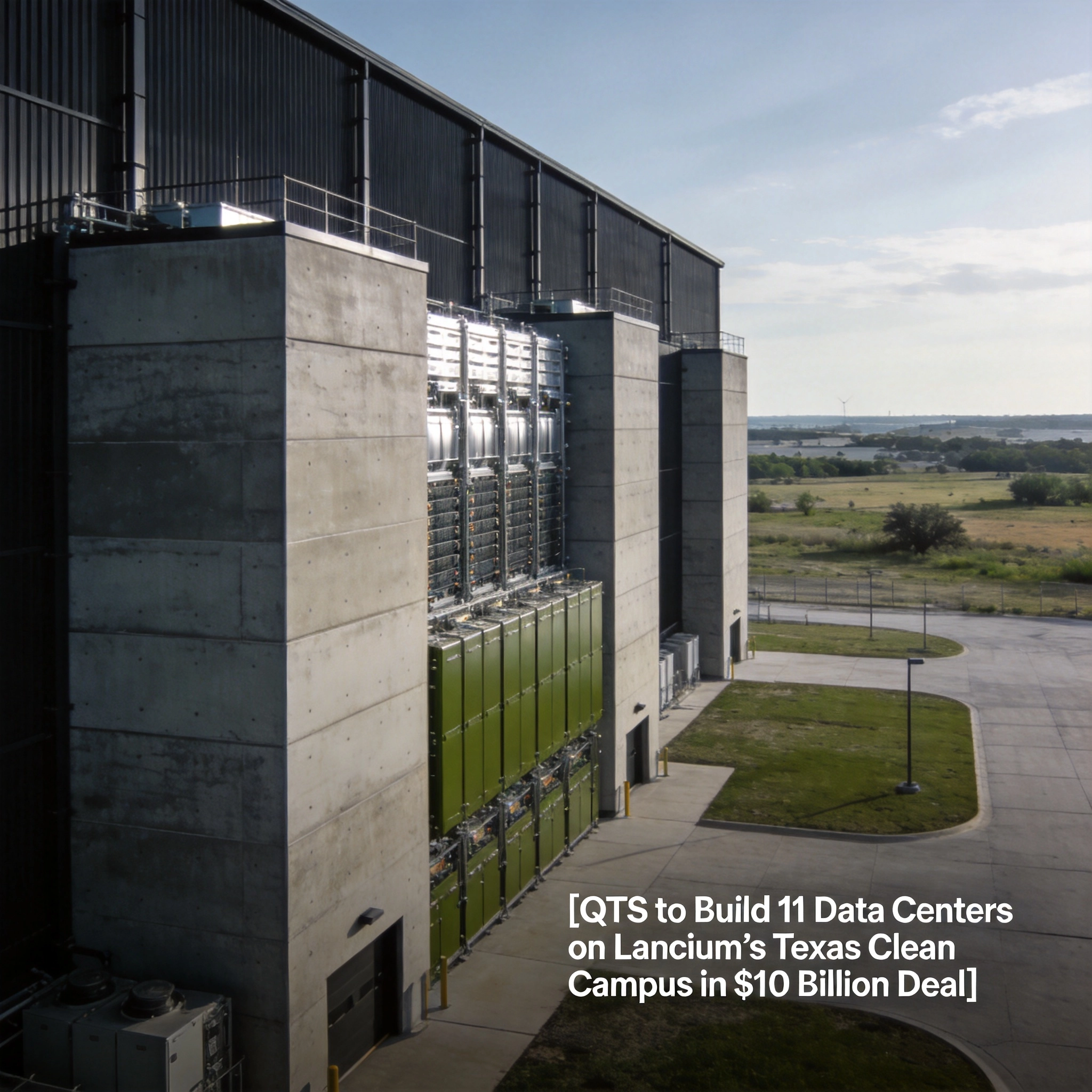 QTS to Build 11 Data Centers on Lancium’s Texas Clean Campus in $10 Billion Deal