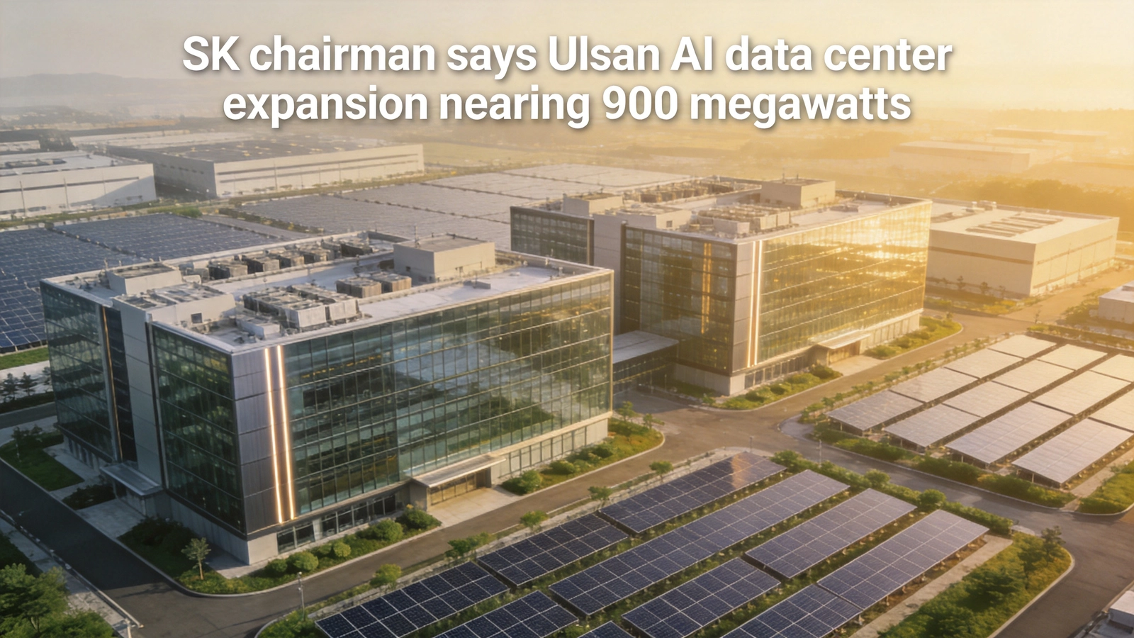 SK Chairman Says Ulsan AI Data Center Expansion Nearing 900 Megawatts