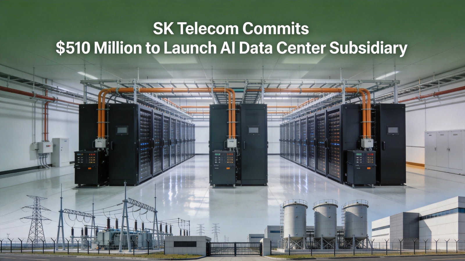 SK Telecom Commits $510 Million to Launch AI Data Center Subsidiary