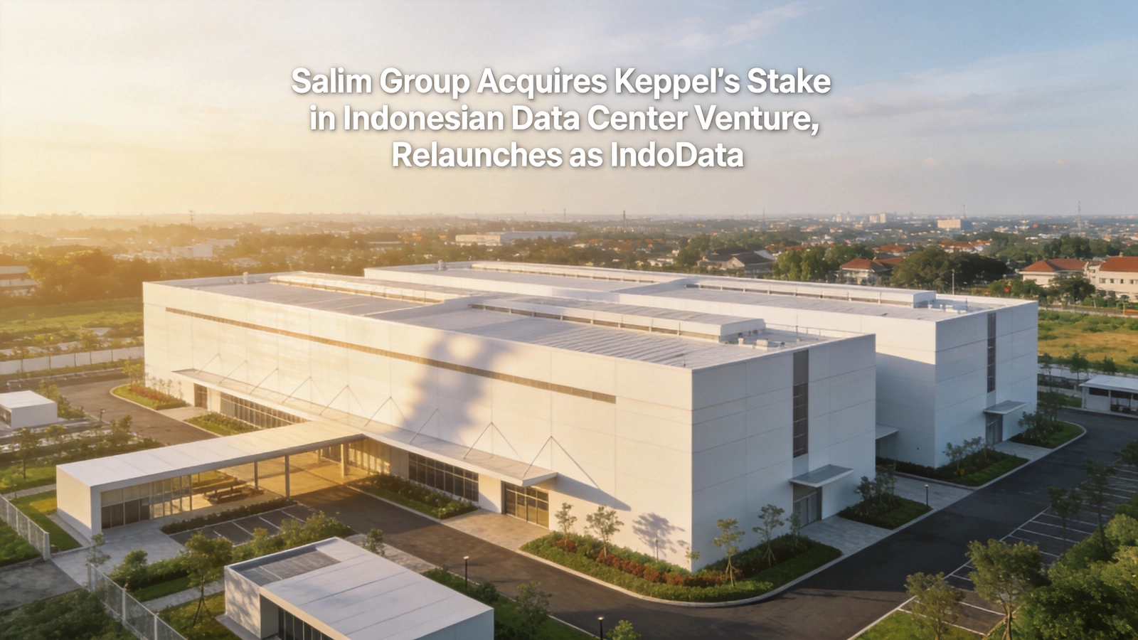 Salim Group Acquires Keppel's Stake in Indonesian Data Center Venture, Relaunches as IndoData