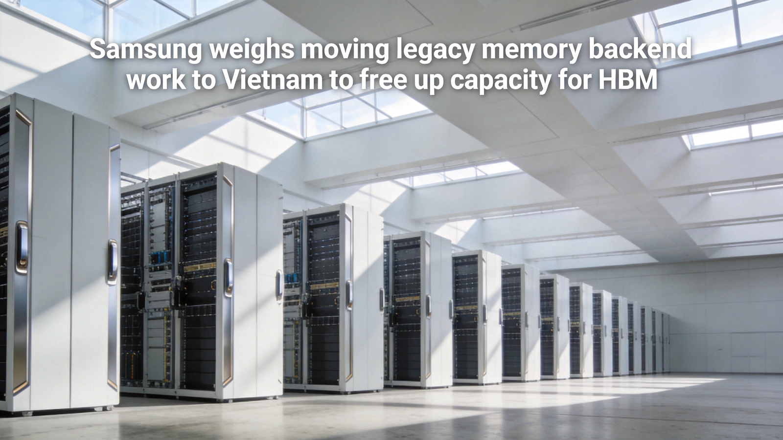 Samsung weighs moving legacy memory backend work to Vietnam to free up capacity for HBM