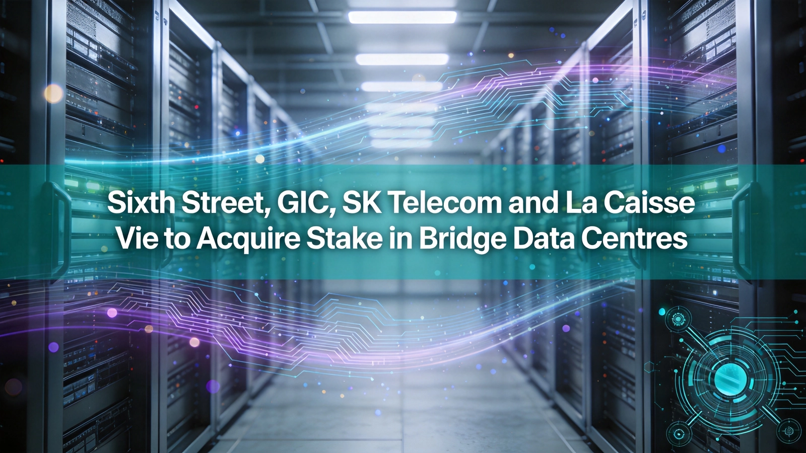 Sixth Street, GIC, SK Telecom and La Caisse Vie to Acquire Stake in Bridge Data Centres