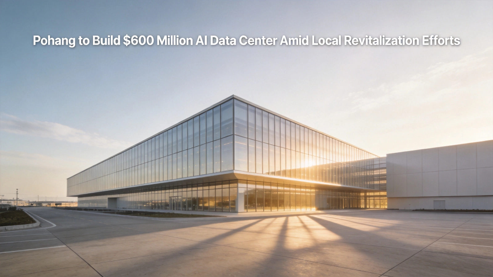 South Korea Approves $600 Million AI Data Center in Pohang Under Local Revitalization Fund