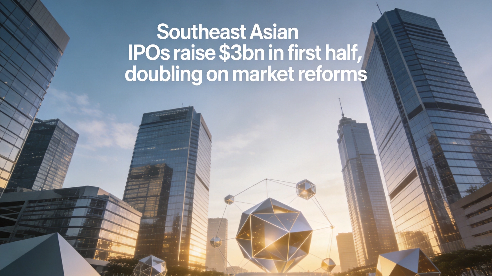 Southeast Asian IPOs raise $3bn in first half, doubling on market reforms