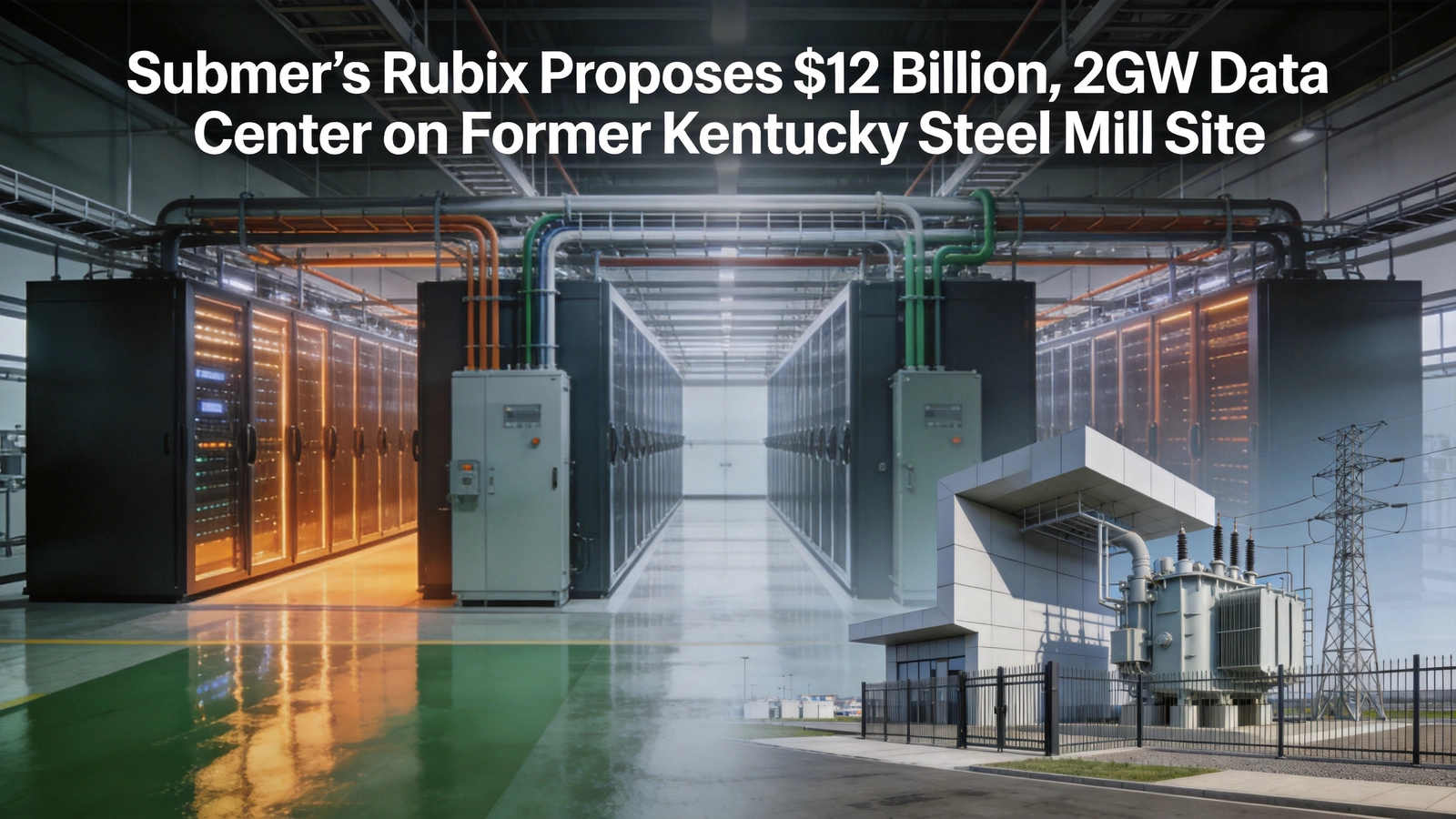 Submer's Rubix Proposes $12 Billion, 2GW Data Center on Former Kentucky Steel Mill Site