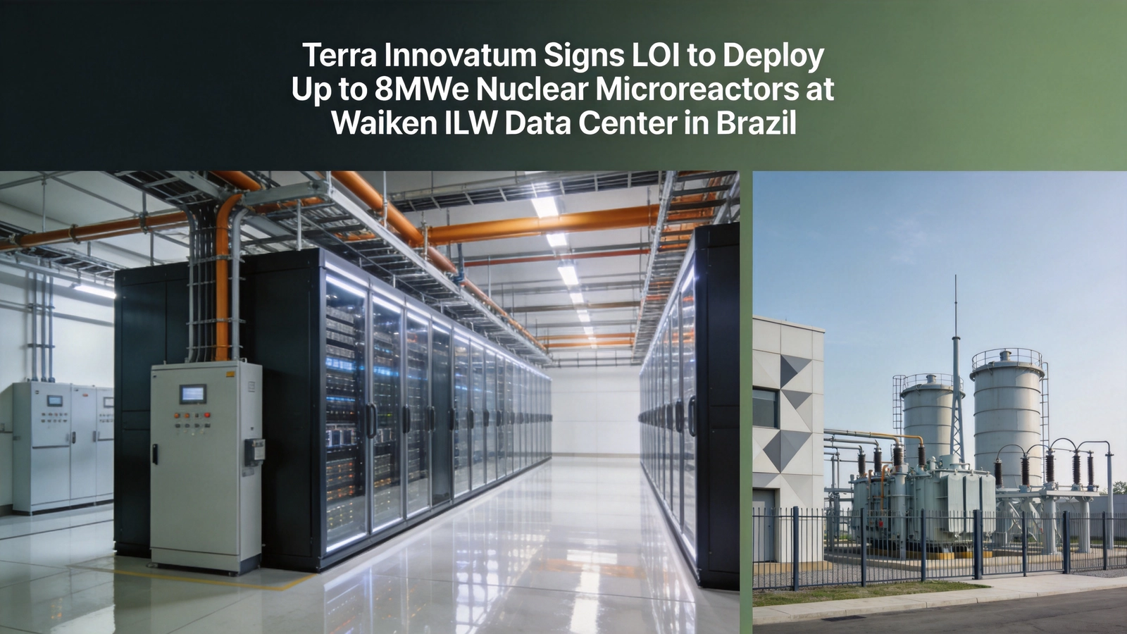 Terra Innovatum Signs LOI to Deploy Up to 8MWe Nuclear Microreactors at Waiken ILW Data Center in Brazil