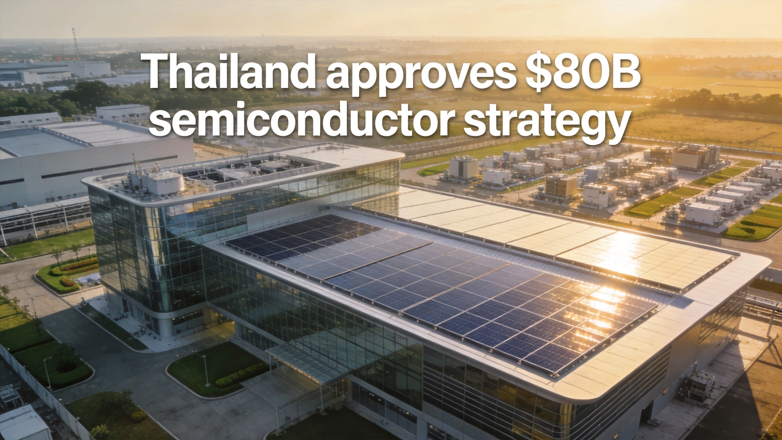 Thailand Approves $80B Semiconductor Strategy Targeting Full Domestic Chip Supply Chain by 2050