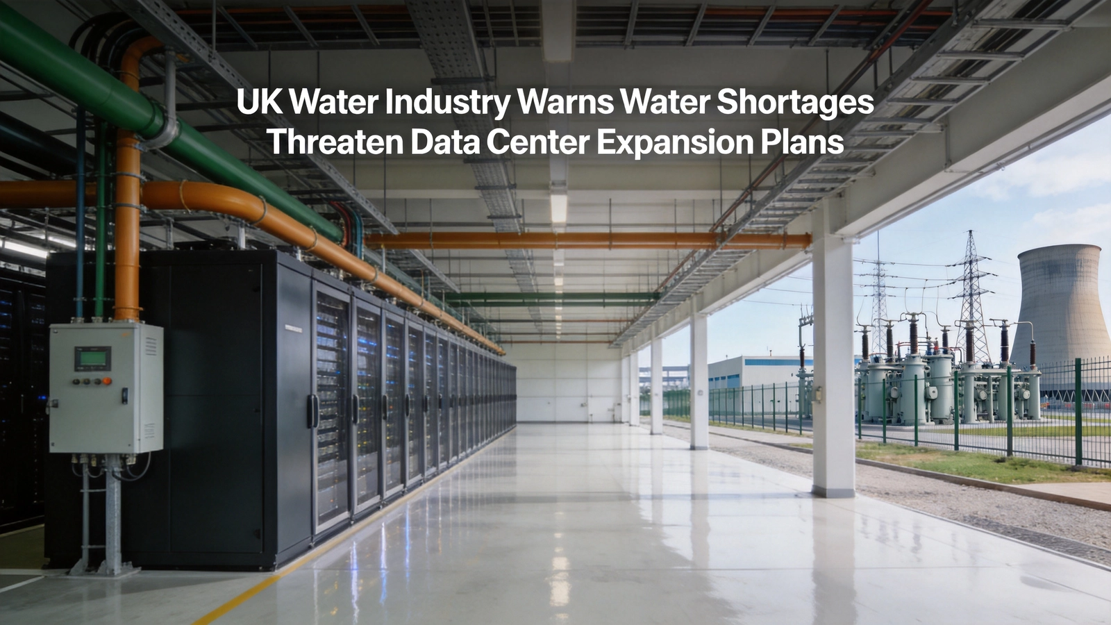 UK Water Industry Warns Water Shortages Threaten Data Center Expansion Plans