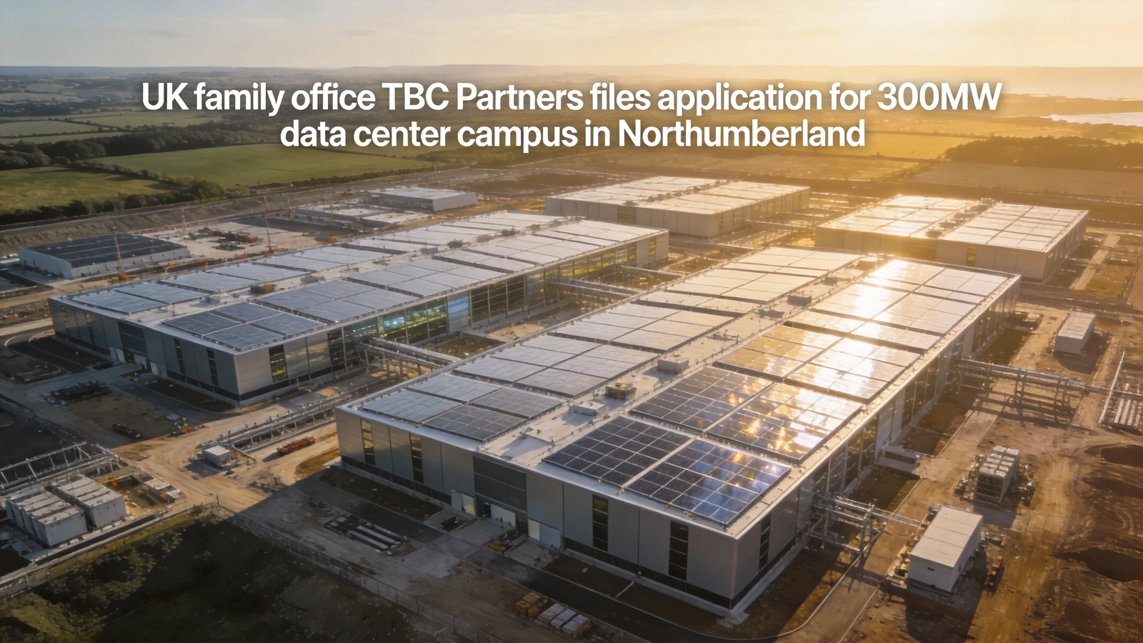 UK family office TBC Partners files application for 300MW data center campus in Northumberland