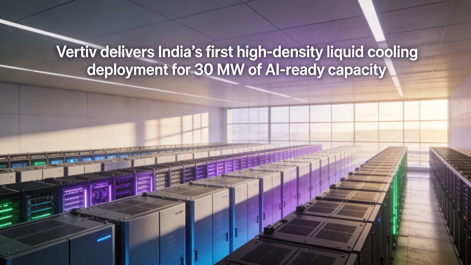 Vertiv Completes India's First Direct-to-Chip Liquid Cooling Deployment for 30 MW AI-Ready Capacity at CapitaLand's Mumbai Data Centre
