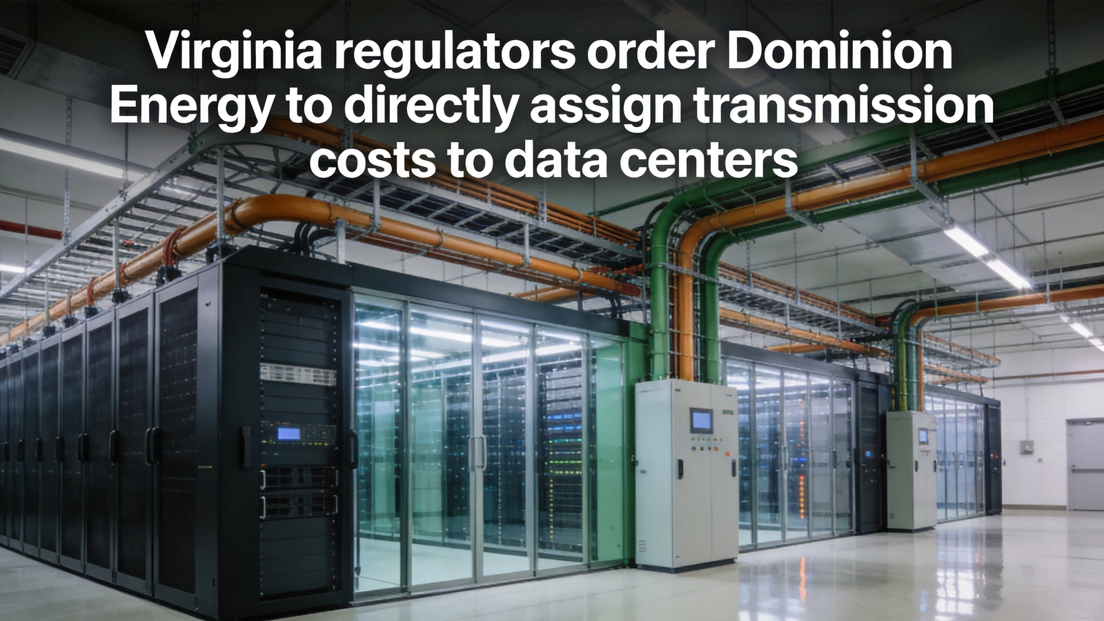 Virginia regulators order Dominion Energy to directly assign transmission costs to data centers