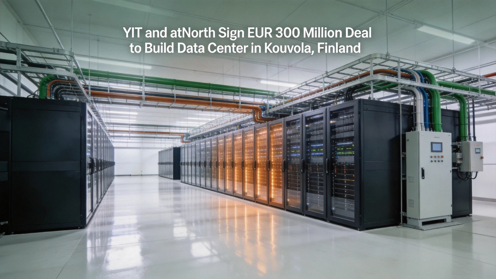 YIT and atNorth Sign EUR 300 Million Deal to Build Data Center in Kouvola, Finland